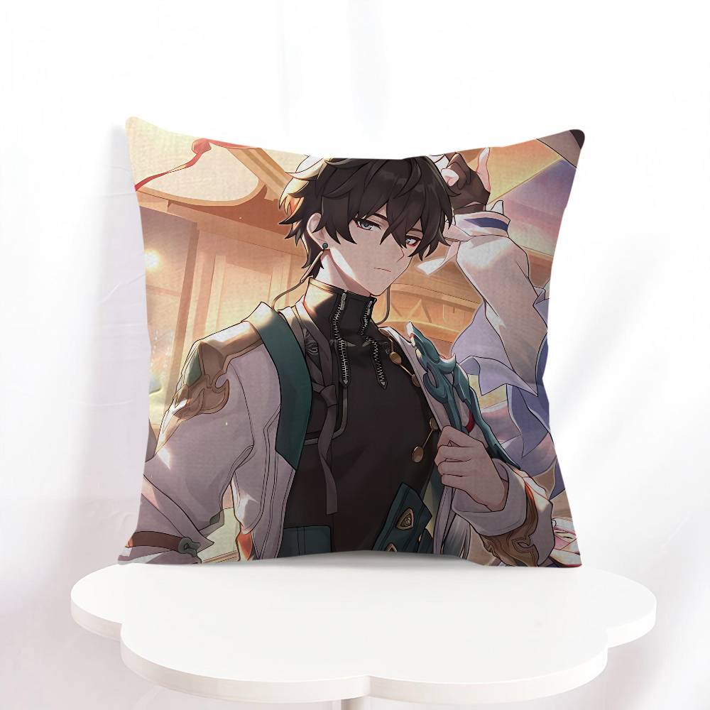 Dan Heng Kissenbezug Toon Geschenk Kissenbezug Schlafzimmer Zuhause Sofa Stuhl Sitz Deko Kissenbezug