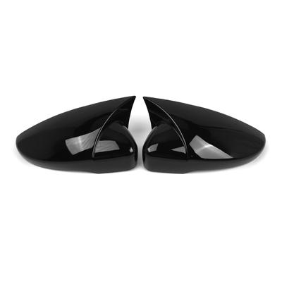 2pcs Side Mirror Cover Door Wing Mirror Cover Cap Replacement for VW CC 2009-2017 EOS 2009-2016