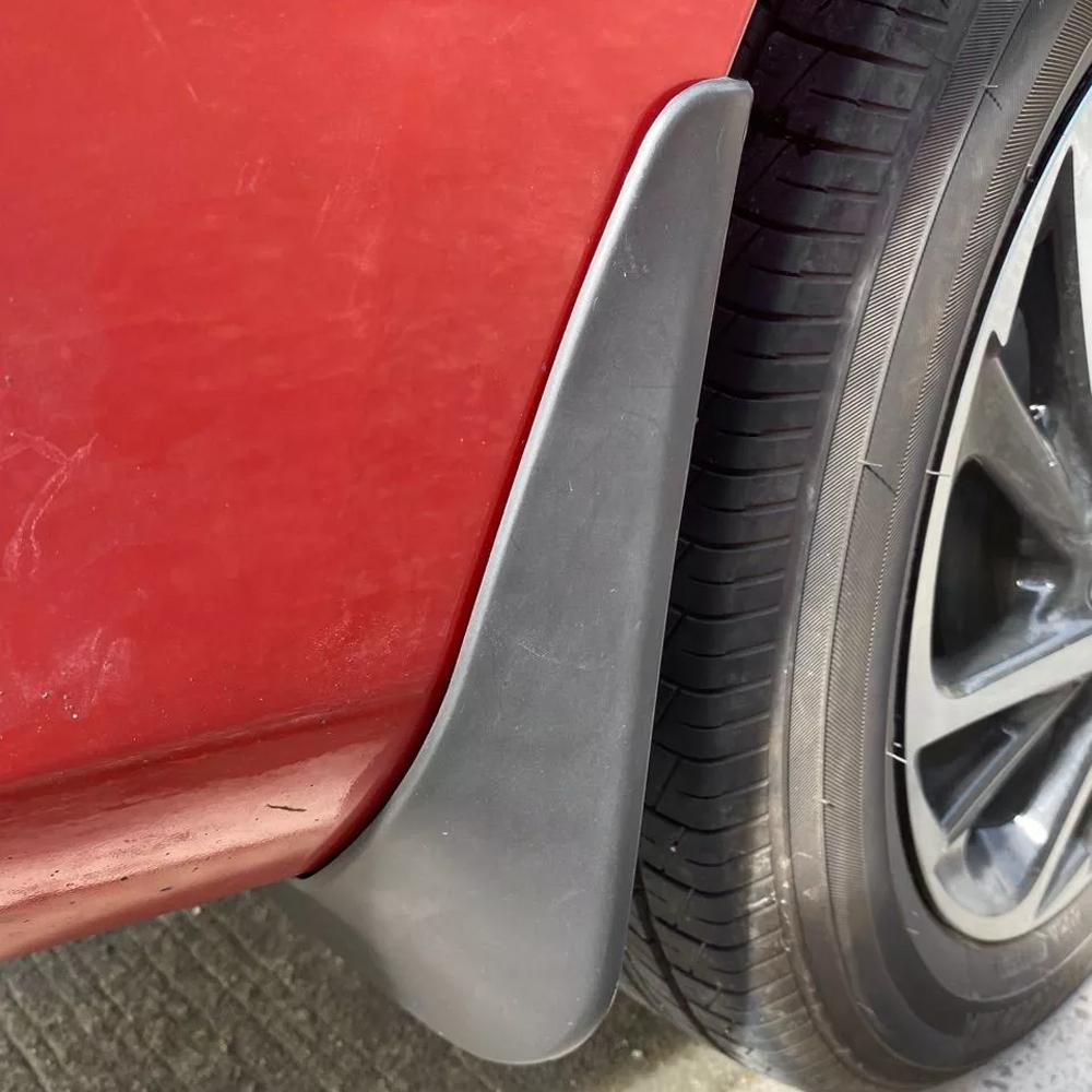 For Toyota Vios 2019 - 2025 2025 2025 Mudguards 4Pcs/Set Front Rear Mud Guards Cover Mudflaps Fender Cover Protector Accessories