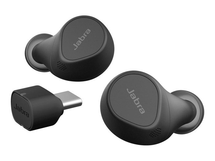 Kabellose Kopfhörer - JABRA - Evolve2 Buds UC - Aktive Geräuschunterdrückung - Bluetooth - USB-C