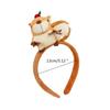 Lovely Plush Squirrel Headband Beautiful Animal Hair Hoop Headwear Accessory