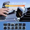 [Aluminium] Metalowy uchwyt samochodowy na telefon Wysokiej klasy stabilny nawiew samochodowy Dedykowany uniwersalny uniwersalny uchwyt nawigacyjny Nowość (Haczyk w stabilnym stylu)