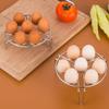 Stainless Steel Egg Steamer Household Boiled Egg Tray Kitchen Utensils Three-legged Waterproof Steaming Rack Egg Storage Rack 2