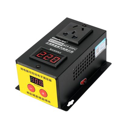 220v 10000w vysoce výkonný regulátor napětí Scr s motorem chladiče/ventilátorem/rychlostí elektrické vrtačky