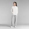 Anta Solid Color Zipper Hooded Comfortable Breathable Versatile Casual Thin Velvet Jacket Women jackets Paper-White 162447757RN-1