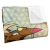 The Angry Beavers Silky Supersoft Blanket