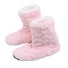 Women Winter Couple Warm Slippers Non-slip Thicken Plus Velvet Design Soft Indoor Floor Shoes for Home Bedroom Living Room Cold Days Comfort Wear