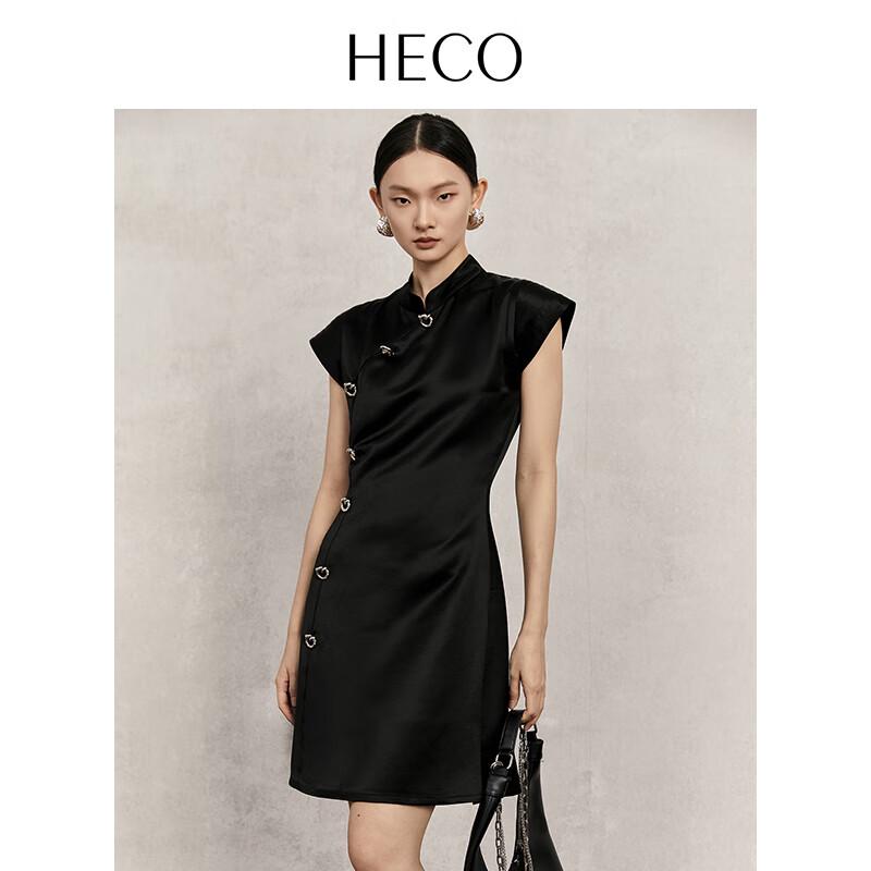 HECO Yuzhui Летнее улучшенное платье ципао в новом китайском стиле M