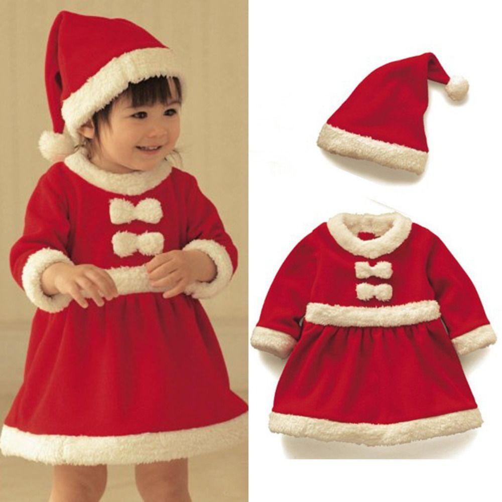 Xmas Clothes Costumes Outfit Party Masquerade Cloth Santa Claus Costume With Hat Christmas Costume