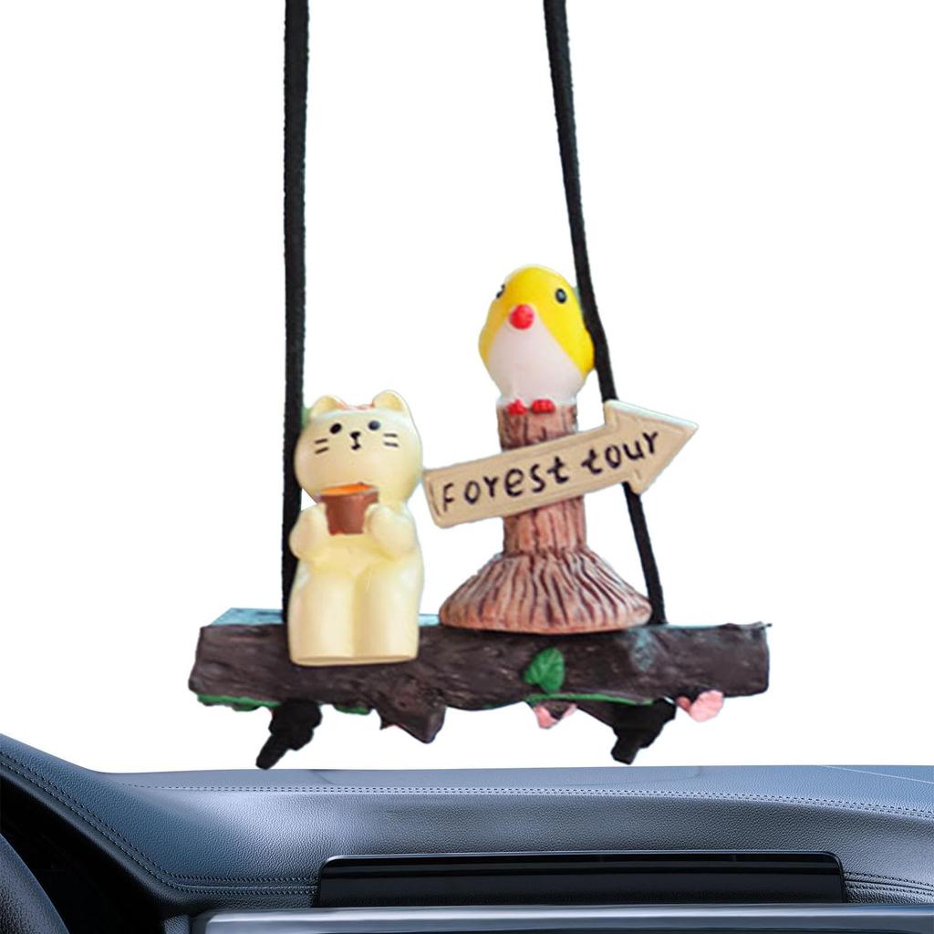 Cute Cat Car Decoration, Cute Cat Cartoon Design Car Decoration - Cat Car Ornament