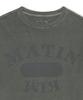 MATIN KIM Vintage Wahshed Overfit Top In Charcoal