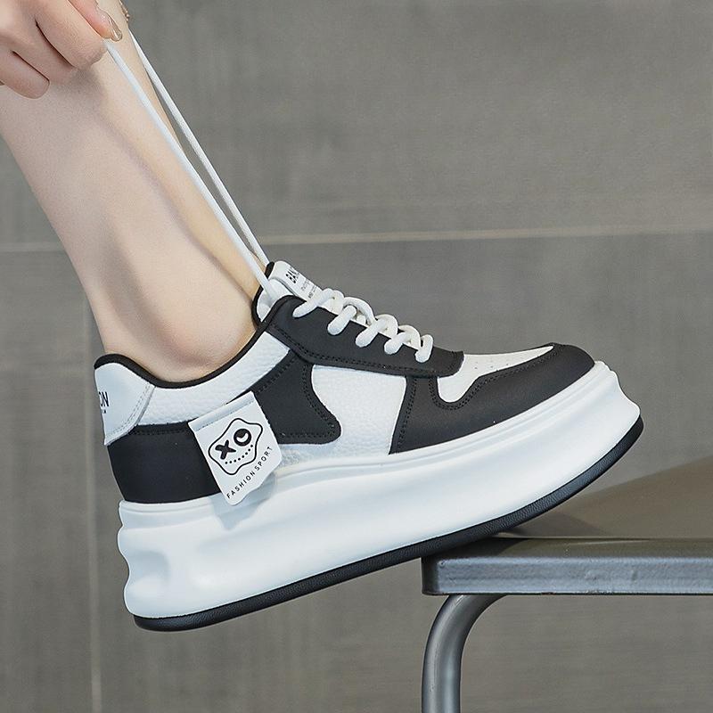 Height-increasing Casual Women's Shoes with Breathable Mesh and Thick Soles