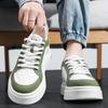 Men's shoes four seasons versatile sports and leisure board shoes pilot leather shoes lightweight soft sole waterproof small white tide shoes K