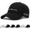Reclusive Letters Embroidery Hats Women Spring Couple Go Out Protection Sun