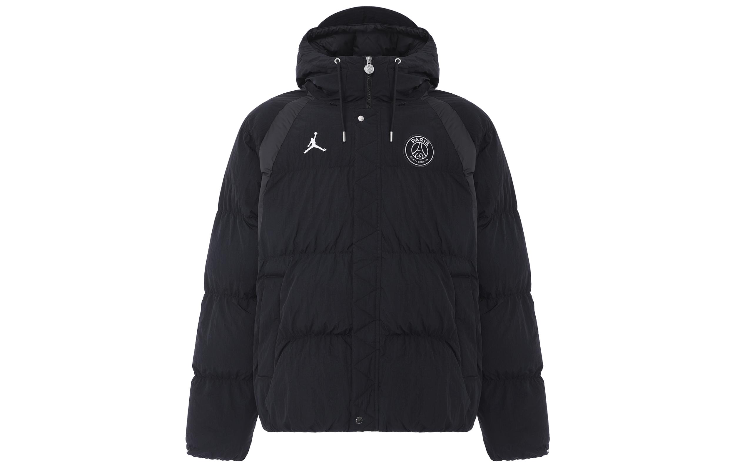 Jordan Men's Black X Paris Saint-Germain Puffer Jacket Db6495-010 Cm