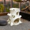 Environmentally Friendly Tank Ornament 2Pcs 3D Printed Aquarium Tree Stump Fish Shelter, Landscaping Artistic Ornaments, Multiple Holes Hiding