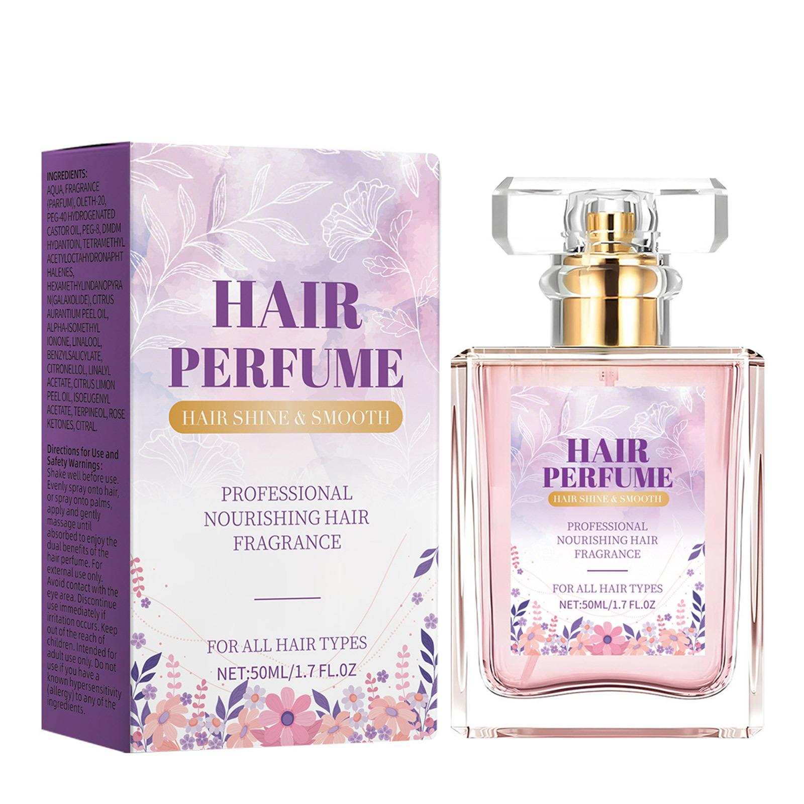 

Спрей-парфум для волосся з квітковим ароматом та ромашкою для живлення, блиску та довготривалого свіжого аромату. One Size