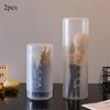 Dustproof Retractable Pen Container,Adjustable Makeup Brush Holder,Office Supplies Storage,Portable  Organizer for Cosmetic