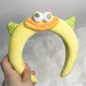 Anime Super Cute Crab Headband New Dinosaur Design Hairband Hair Clip Accessory for Women and Men Funny Cartoon Style
