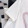 Plus Size Slimming Round Neck Short-Sleeve Mid-Length T-Shirt for Women (200-350 Jin)