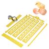 Automatic Egg Turner Convenient 32 Eggs Plastic Tray Turning Hatcher for Chicken Goose12V