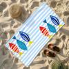 Stylish Red Lobster Beach Towel Large Absorbent Quick-Drying Lightweight Towel for Beach Pool Travel Camping Bath