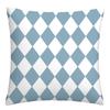 Blue and White Geometric Decorative Pillowcase Living Room Office Home Pillowcase Car Ornaments