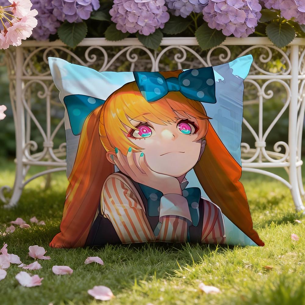 Anime T-Takt Op. Destiny Cushion Cover Home & Car Dual-Scene Pillow Cover: Reversible for Premium Comfort