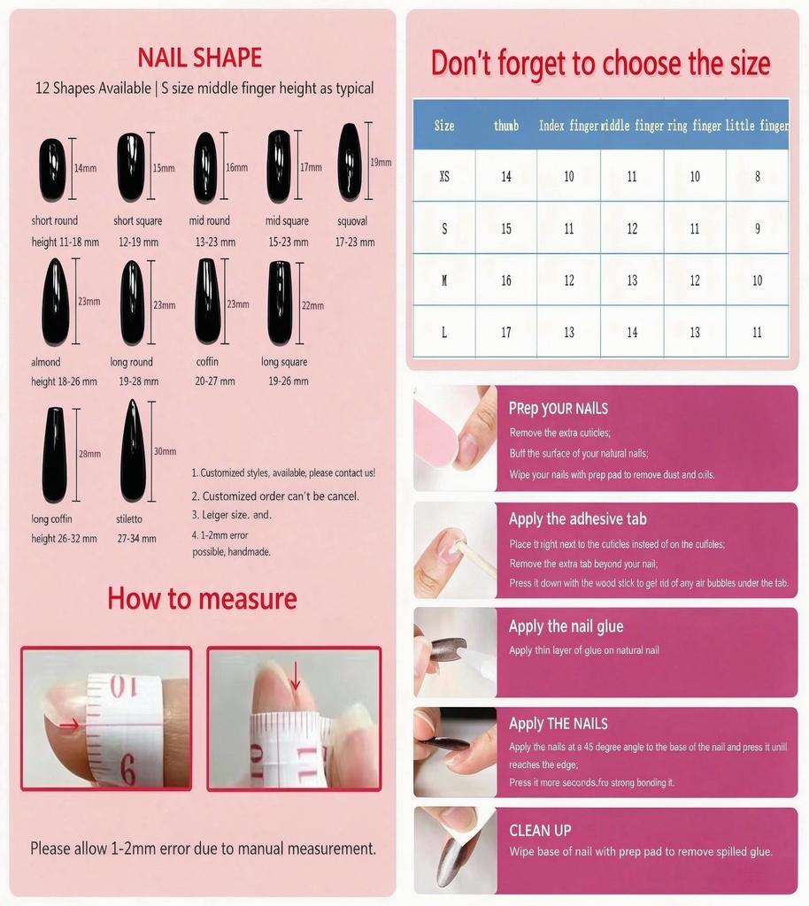 Luxury Aurora Press on Nails With Glue False Nails Full Cover