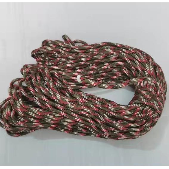 7-core 4mm Umbrella Rope Outdoor Multifunctional Mountaineering Parachute Equipment Safety Rope 31 Meter Umbrella