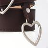 Heart Shape Women Belts Leather Waist Band Jeans Pants Dress