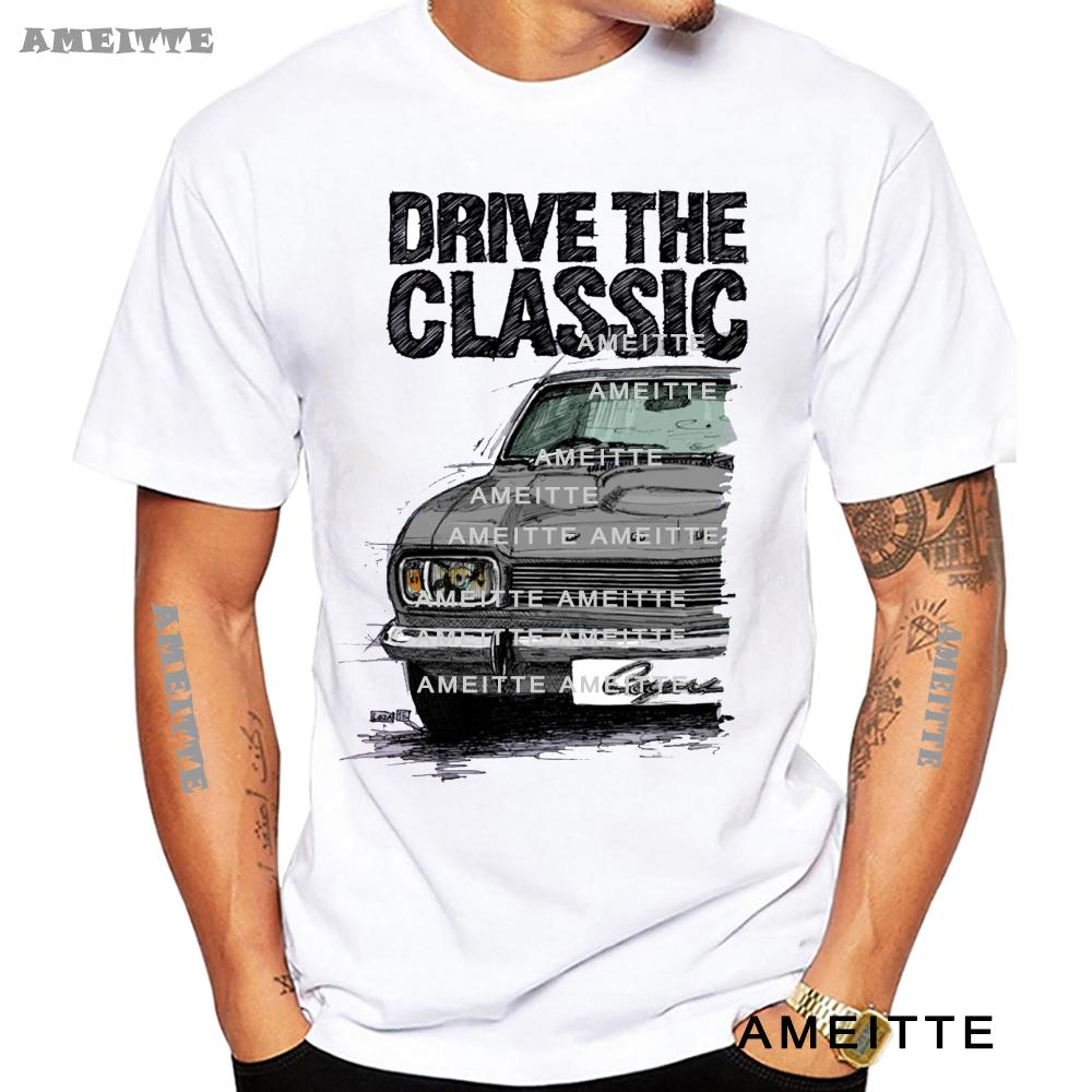New Summer Unisex Short Sleeve Drive The Classic Capri Mk1 Sports Car Tshirt Funny White Casual Boy Tees Harajuku Unisex Tops