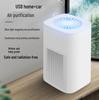 USB Aromatherapy Air Purifier: Portable, Silent Ionizer for Car & Home, Removes Formaldehyde, Neutralizes Odors, Adds Fragrance.