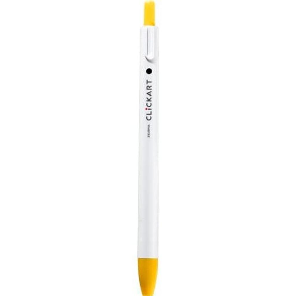 Zebra Color Pen Clickart Yellow WYSS 22Y Knock-type Water-based