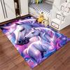 Magical unicorn bond cosmic beauty carpet Yoga living room room decor children's crawling mat doormat area rug games mat