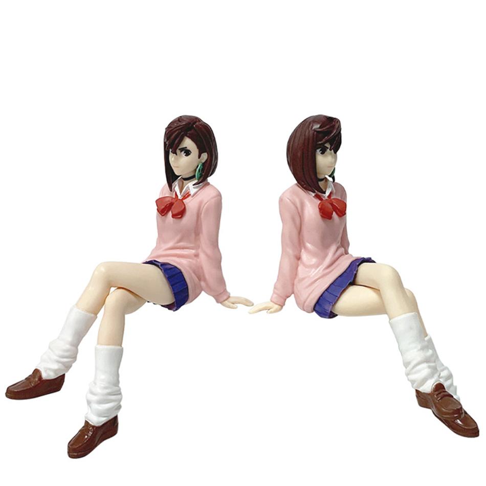 Figura Anime Dan dadan Vovó da Estrada Ayase Momo Okarun Estatueta PVC Figura de Ação Modelo estátua Carro casa decora boneca brinquedo Presente