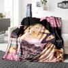 1Pc London Night Celebration Blanket Soft Throw Blanket For Home Bedroom Bed Sofa Travel Office Solid Christmas Blanket