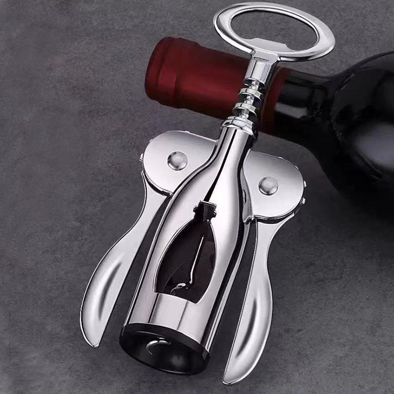 Red Wine Bottle Opener Hot-Selling Wine Red Wine Bottle Opener Zinc Alloy Bottle Opener Kitchen Red Wine Bottle Opener