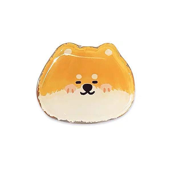 Cute Corgi Cartoon Retractable MagSafe Holder for Cats and Lazy People