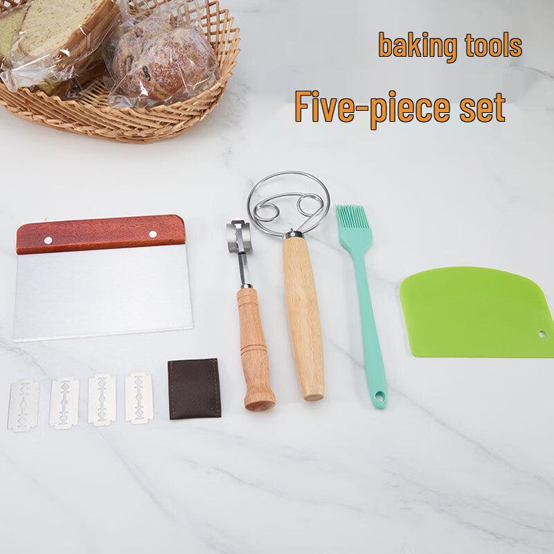 ZISIZ 6-Piece High-Temperature Silicone Baking Utensil Set