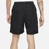 Nike Sportswear Logo Micro Mark Breathable Solid Color Casual Sports Shorts Men Black DM4402-010