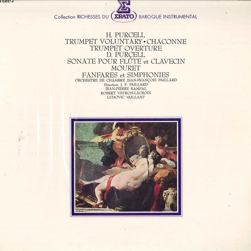 

LP Record LUDOVIC VAILLANT(TRUMPET)/JEAN-FRAN - H.purcell/(trumpet Volantary),(chac RE1080RE COLUMBIA 1973 Japan Classical Used