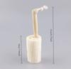 Wooden Handle Loofah Bottle Brush (1 Pc) - Eco-Friendly, Scratch-Free Cleaning with Hangable Kitchen Design