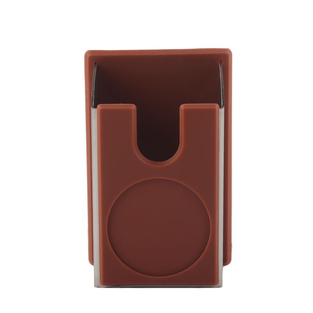Coffee Tamper Holder Coffee Powder Maker Stand Rack Tool Stainless Steel Silicone (Coffee)