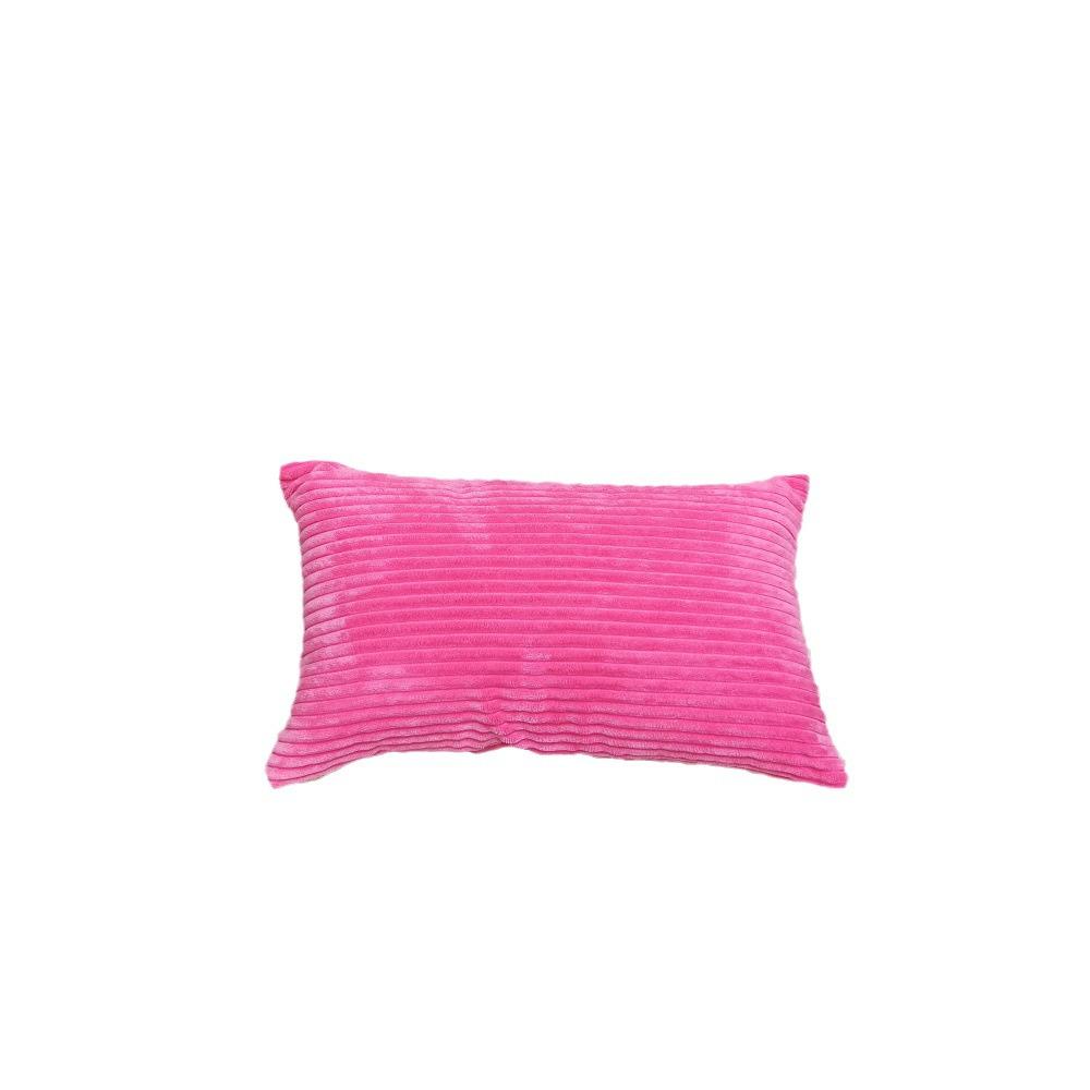 Luxury Rectangular Plush Pillowcase: Portable, Removable, and Washable for Sofa
