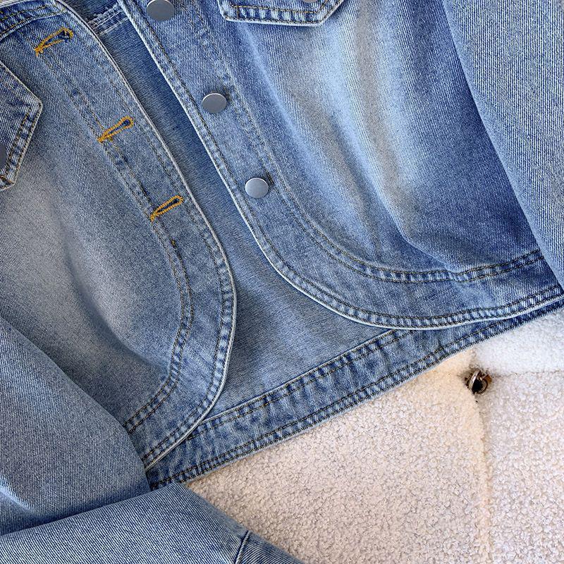 Women's Versatile Loose-Fit Denim Jacket - Spring/Autumn 2025 Design