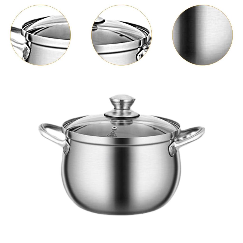 Double Handle Soup Pot for Induction Cooker And Camping