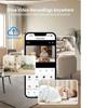 Tuya Wifi Indoor 5MP One touch call Baby Monitor Two Way Talk Security IP Camera Video Surveillance Wireless 4X Zoom Cam