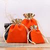 Compact Lightweight Velvety Storage Solution Drawstring Bag for Jewelry Protections and Organization On the Go or At Home