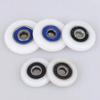 1Pcs/4Pcs 19/23/25/27/29mm Shower Door Roller Nylon Fastener Hardware Runner Wheels with Screw Silent Sliding Door Pulley